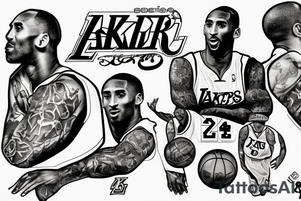 Kobe Bryant tattoo idea