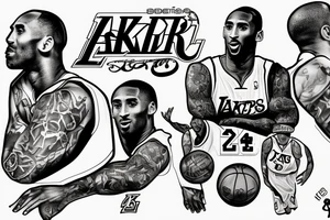 Kobe Bryant tattoo idea