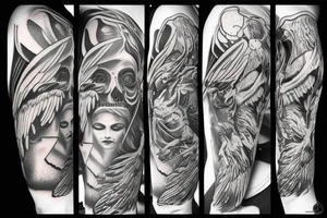 Lucifer the fallen angel tattoo idea