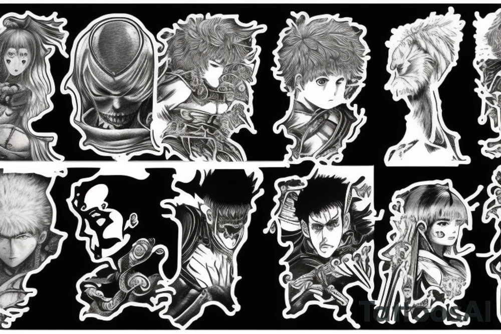 berserk manga tattoo idea