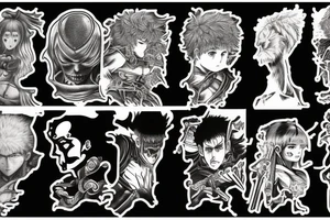 berserk manga tattoo idea