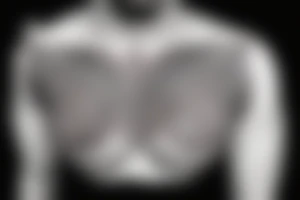 Black tribe tattoo for shoulder and half of chest tattoo idea