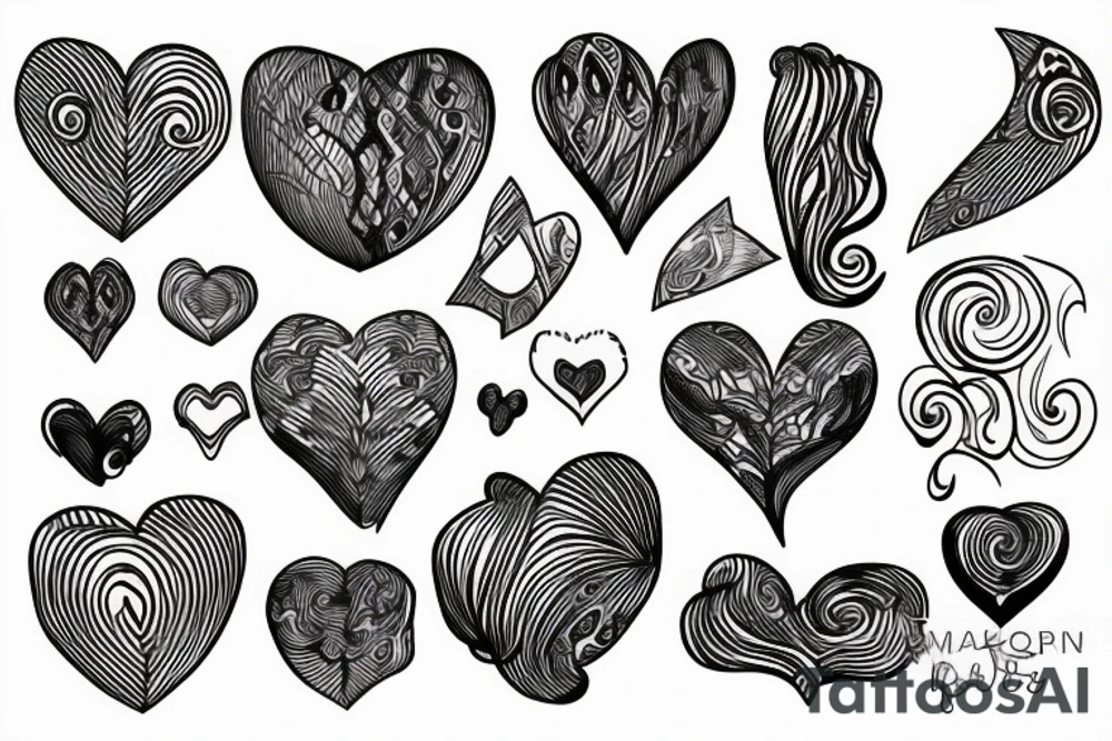 Heart tattoo idea