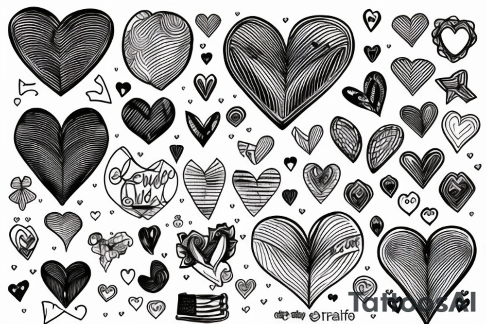 Heart tattoo idea