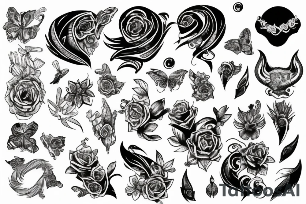 unalome tattoo idea