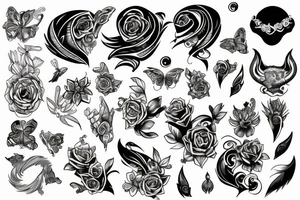 unalome tattoo idea
