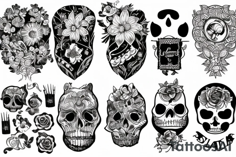 unalome tattoo idea