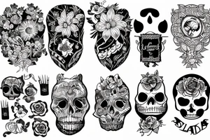 unalome tattoo idea