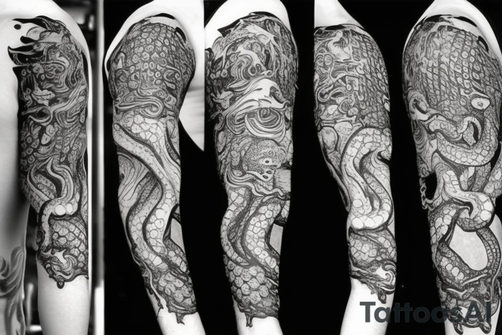 cthulhu lovecraft tattoo idea