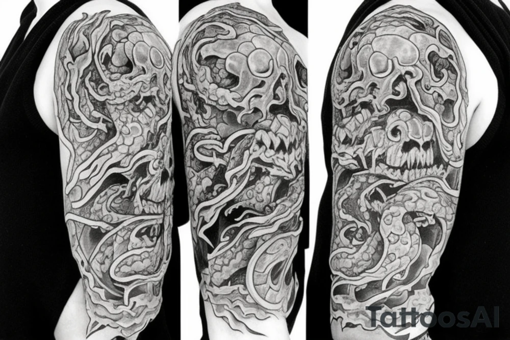 cthulhu lovecraft tattoo idea