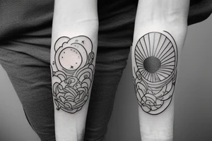 cosmos tattoo idea