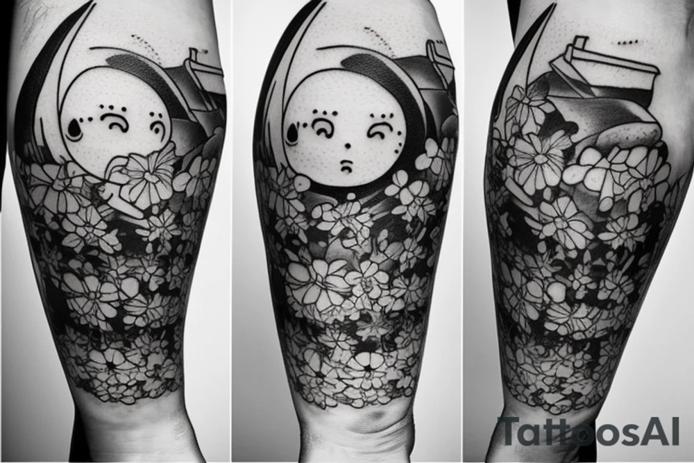 cosmos tattoo idea