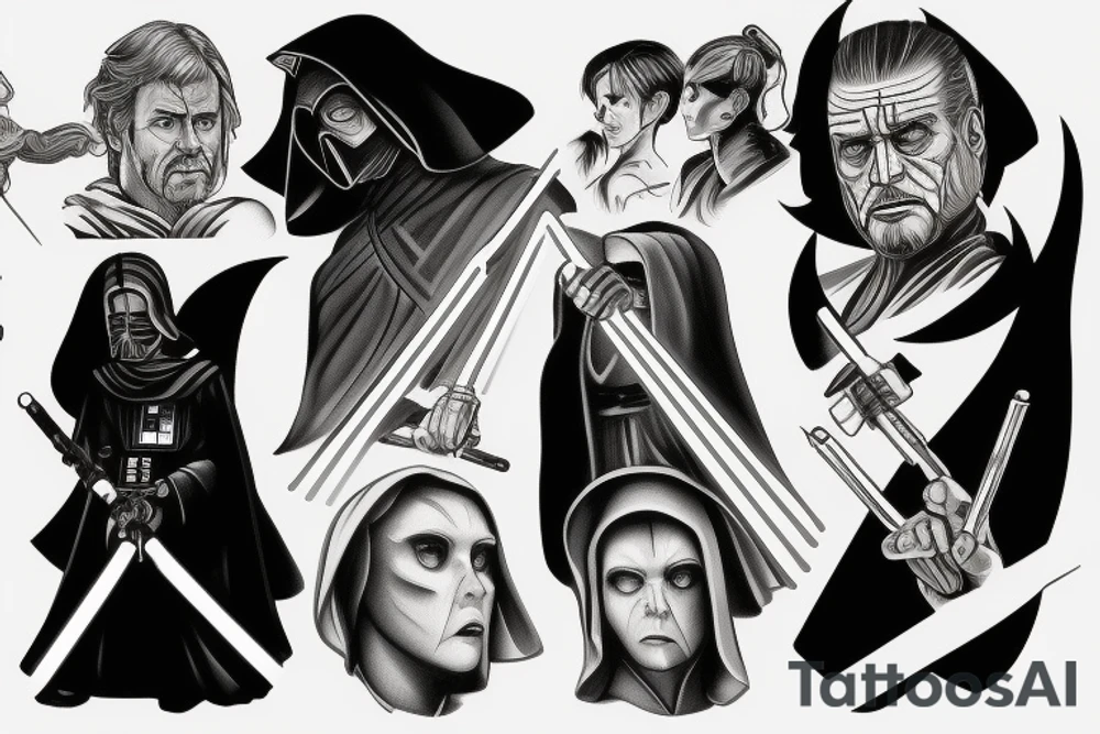 jedi saber tattoo idea