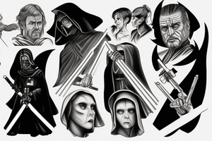 jedi saber tattoo idea