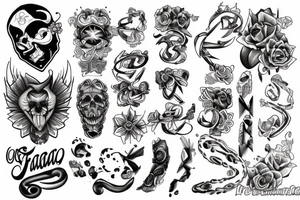 Number 22 tattoo idea