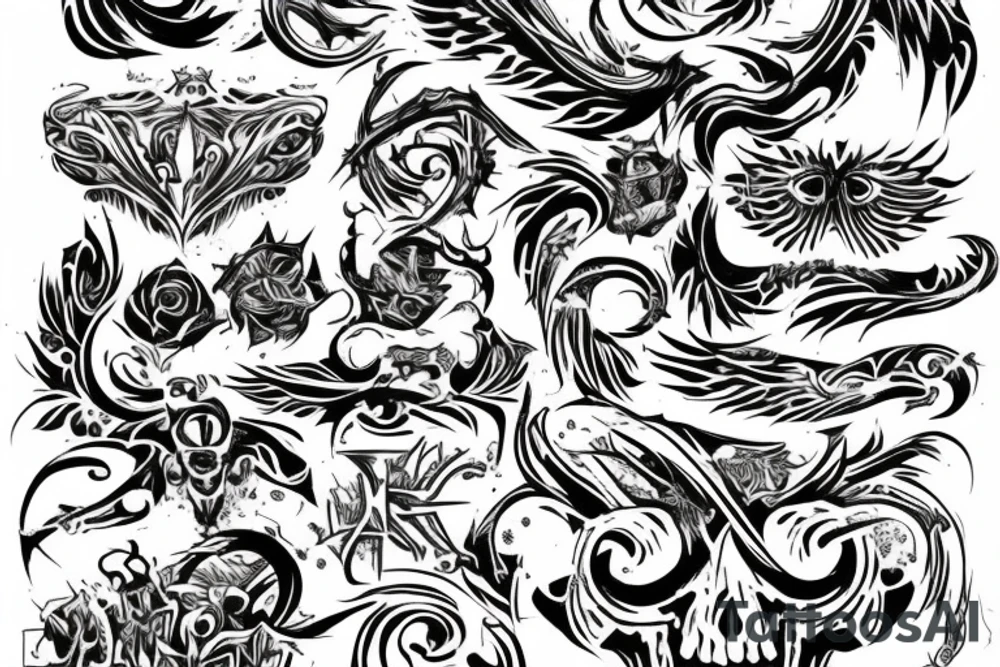 Maledictus pro bono tattoo idea