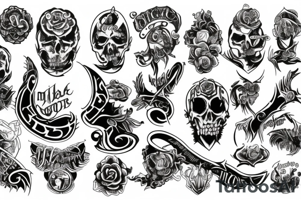 Maledictus pro bono tattoo idea