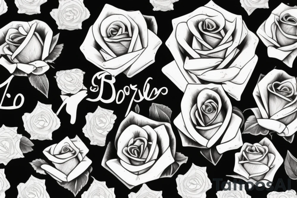 Rose. tattoo idea