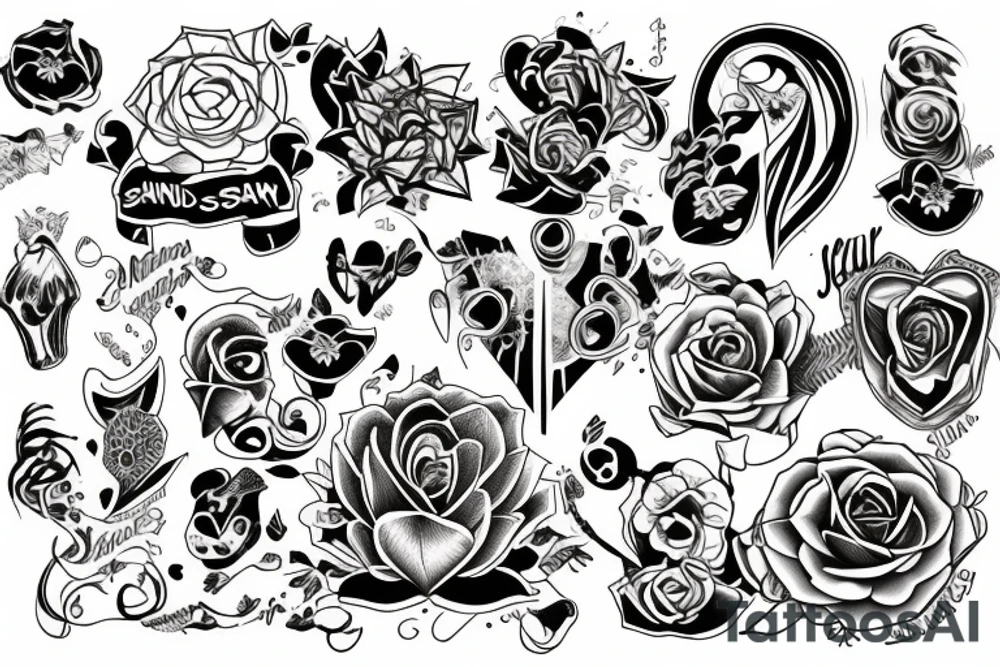 sandlass tattoo idea