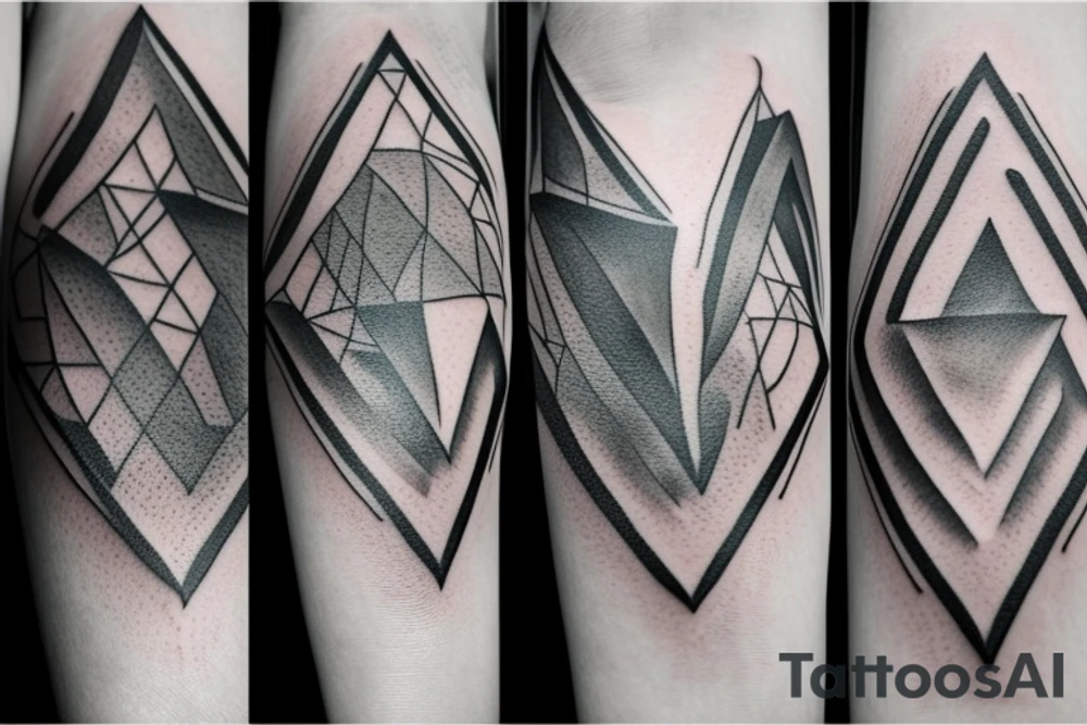 One Triangle tattoo idea
