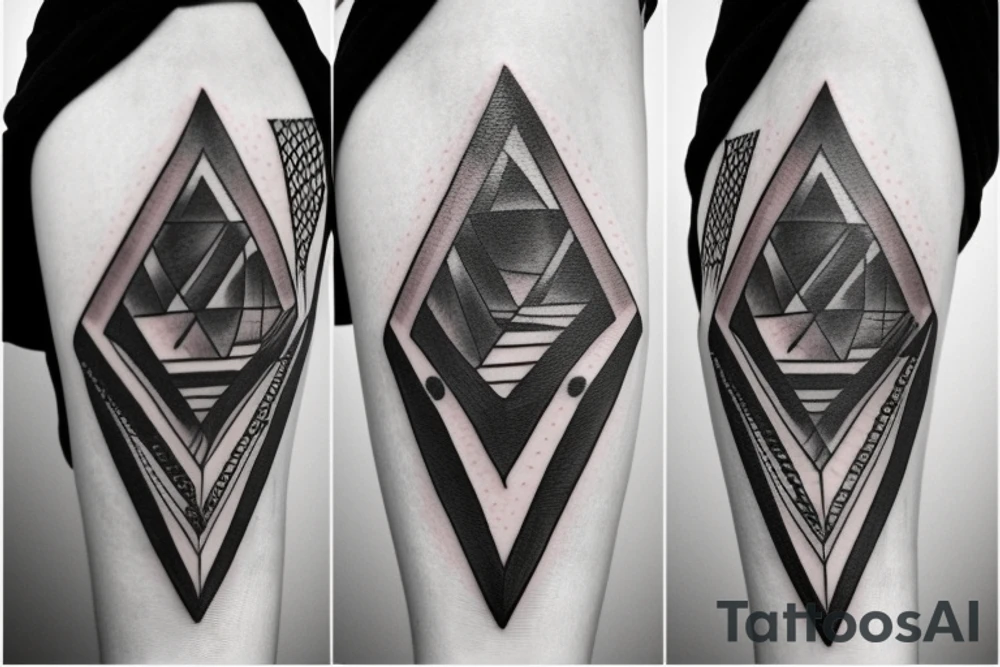 One Triangle tattoo idea
