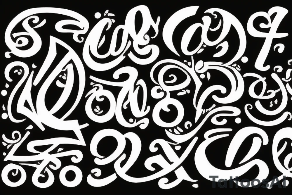333 under bicep tattoo idea