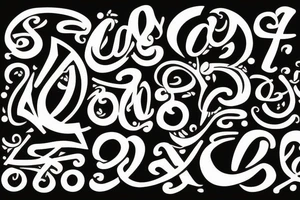 333 under bicep tattoo idea