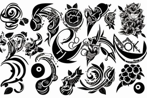 333 under bicep tattoo idea