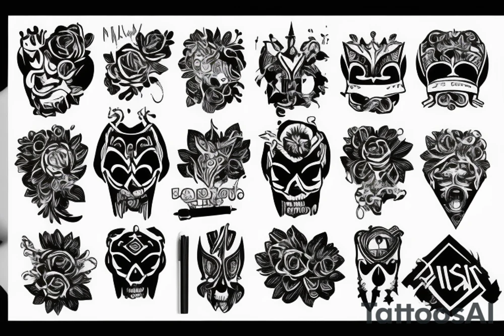 333 under bicep tattoo idea