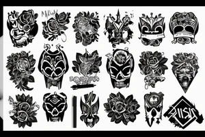 333 under bicep tattoo idea