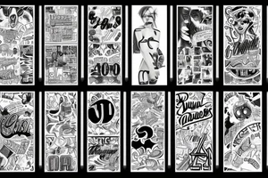 333 number tattoo idea