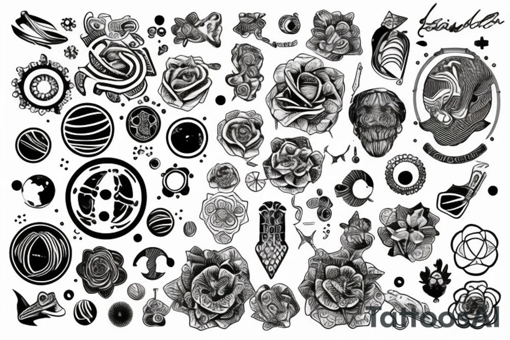 ciencia y tecnología tattoo idea