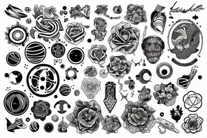 ciencia y tecnología tattoo idea