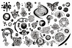 ciencia y tecnología tattoo idea