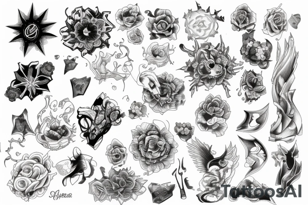 Aurora tattoo idea