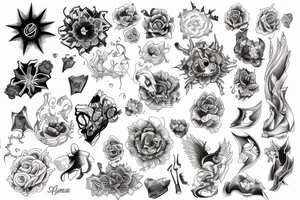 Aurora tattoo idea