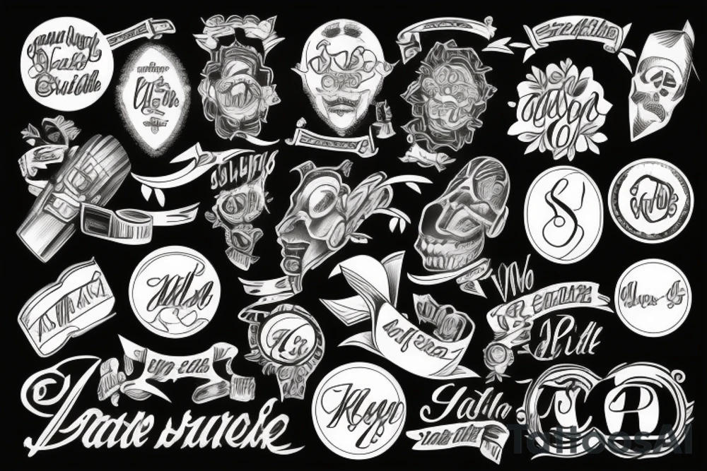 Name tattoo idea