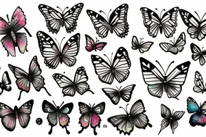 butterfly tattoo idea