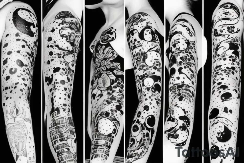 Girl bleeding tattoo idea