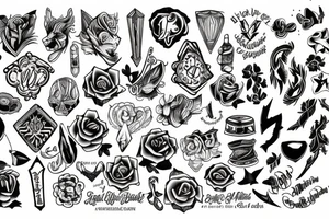 Be INVESTED tattoo idea