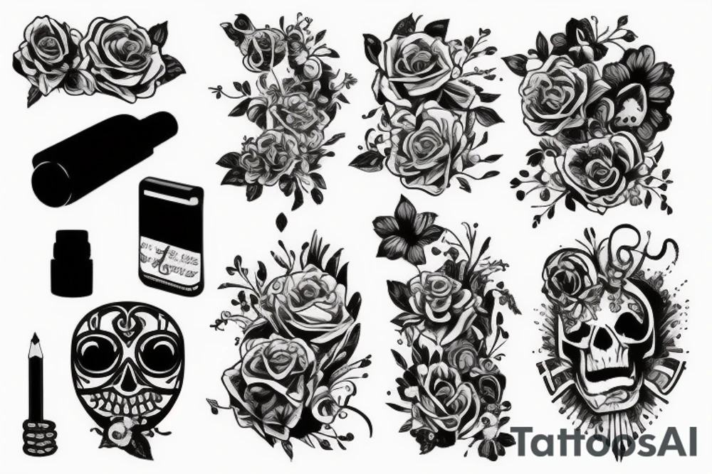 Крест, умножить tattoo idea