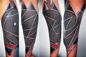 Science, rocket, abstract, space, dna tattoo idea