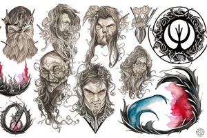 the lord of the ring tattoo idea