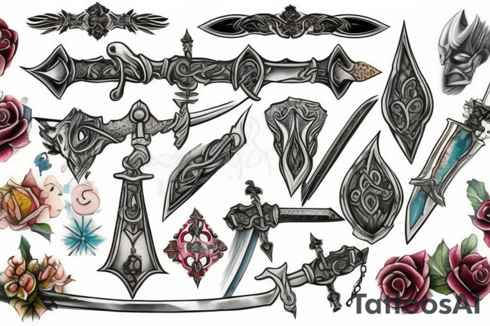 sword tattoo idea