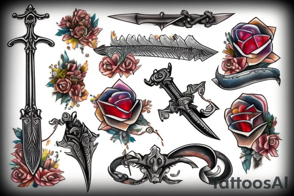 sword tattoo idea