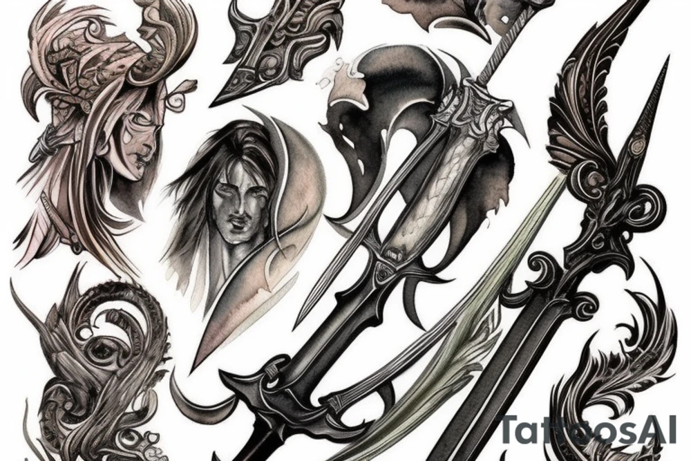sword tattoo idea