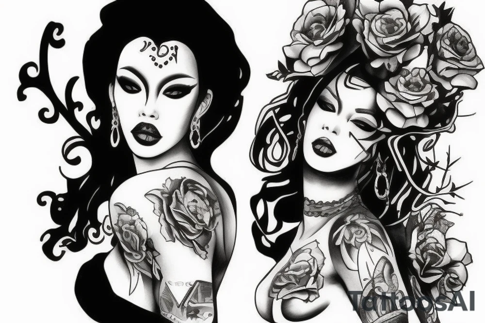 LeBlanc and Jax tattoo idea
