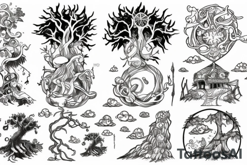 Yggdrasil tattoo idea