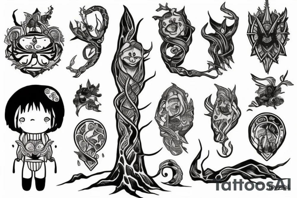Yggdrasil tattoo idea