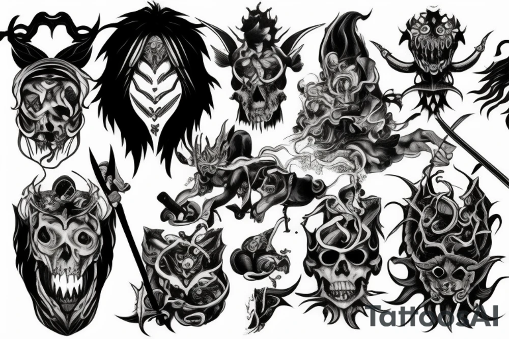 Demon Slayer tattoo idea